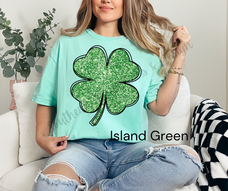 Flaux Shamrock (Fake Sequins)