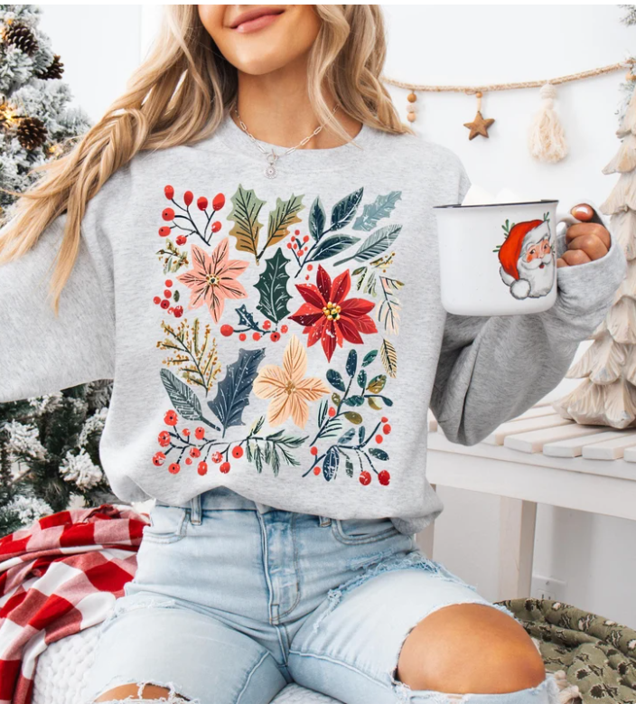 Boho Floral Christmas