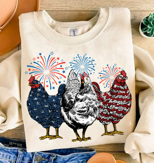 Chickens and Fireworks