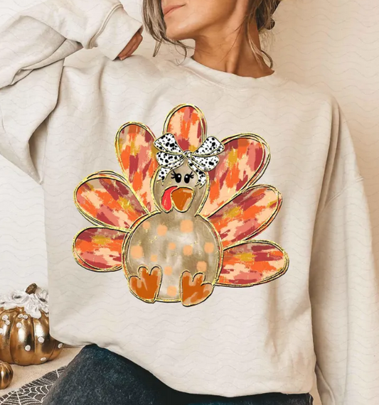 Coquette Glitter Turkey