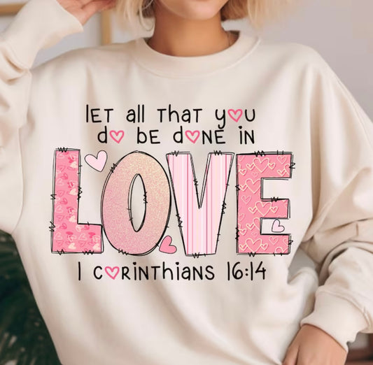 1 Corinthians 16:14