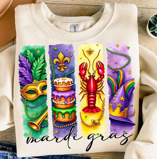 Mardi Gras Collage