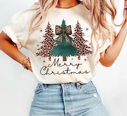 Leopard Print Christmas Tree