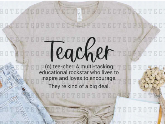 Teacher Definition