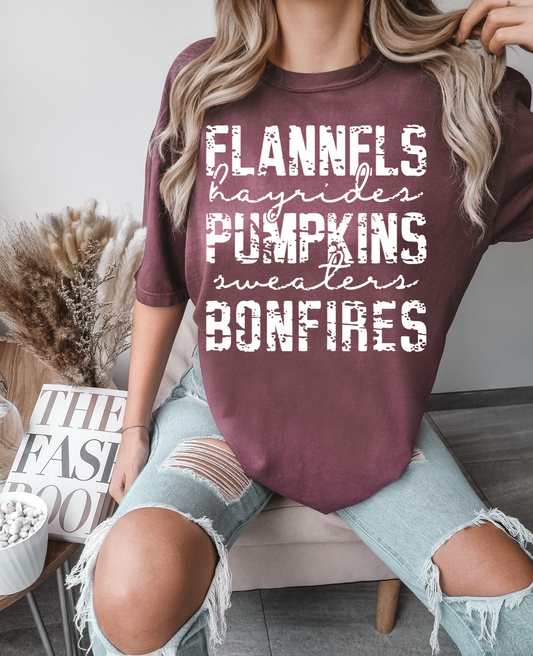 Flannels, Hayrides, Pumpkins